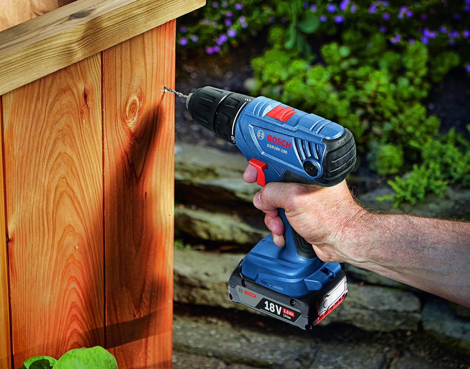 BOSCH 18V 2-Tool Combo Kit With 1/2 In. Compact Drill/Driver And 1/4 In ...