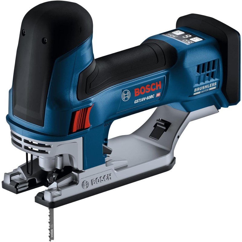 BOSCH GST18V-60BCN 18V Brushless Connected Barrel-Grip Jig Saw (Bare ...