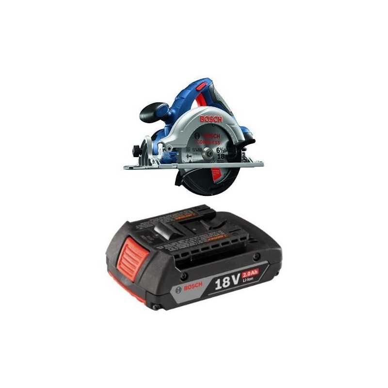 Bosch Ccs180 B14 18v 6 12″ Circular Saw Kit With Core18v Battery Blue With 20 Ah Battery 