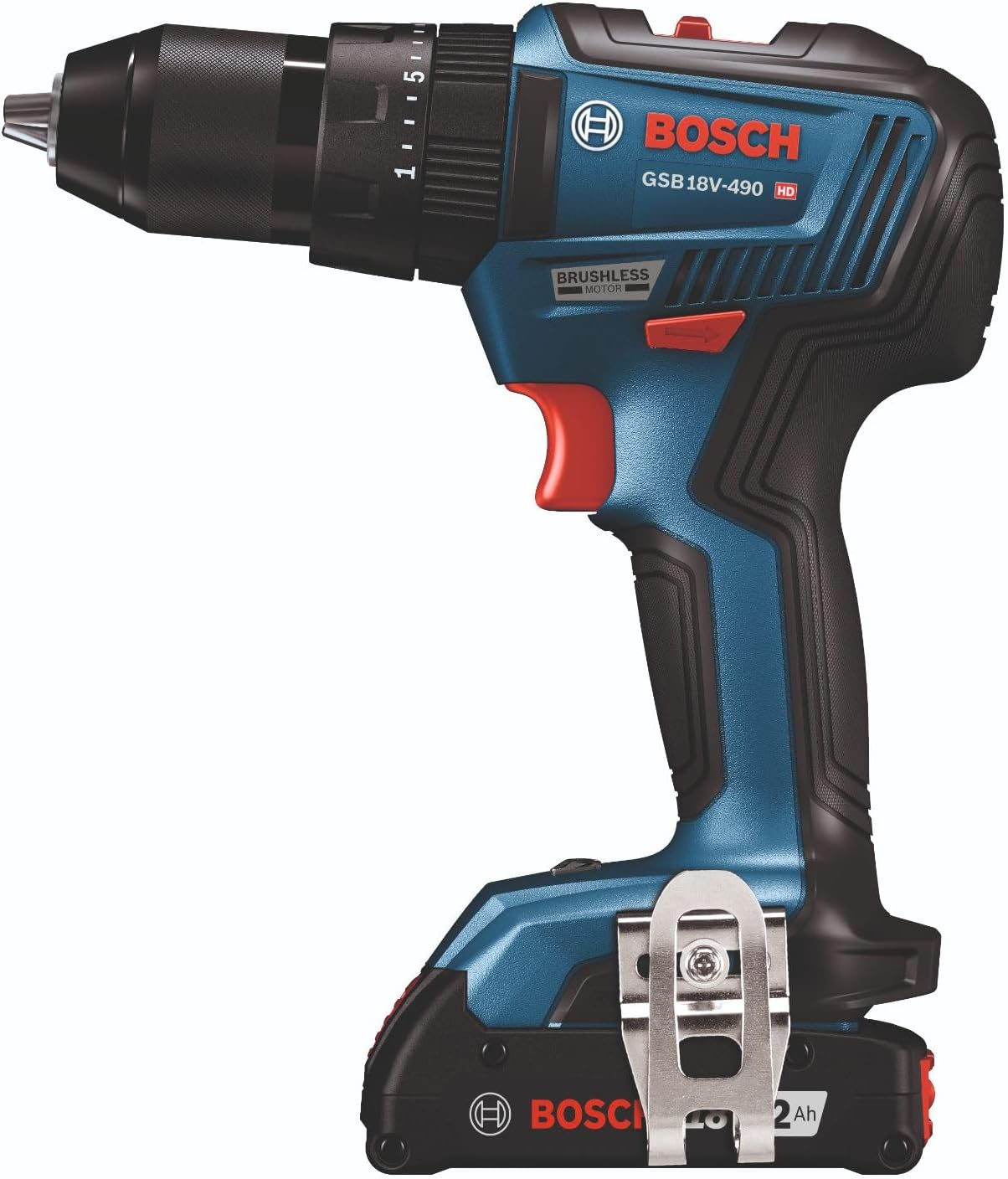 BOSCH GXL18V-240B22 18V 2-Tool Combo Kit With 1/2 In. Hammer Drill ...